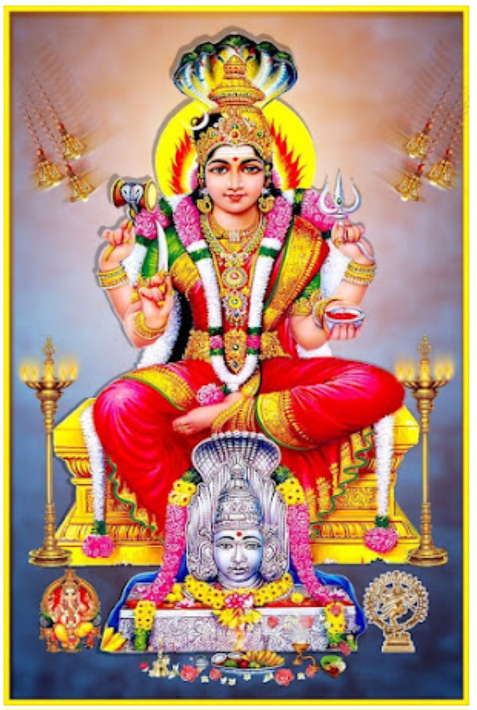 இவரது தவ வலிமையில், பிரசன்னம் ஓர் அங்கம்.